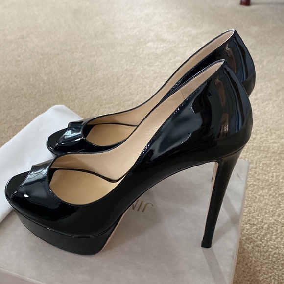 Jimmy Choo black patent heels - Picture 6 of 8